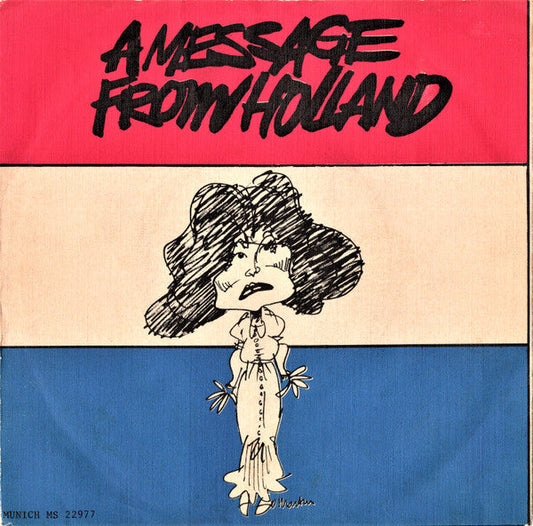 Manfred Langer - A Message From Holland 38843 Vinyl Singles Vinyl Goed / Hoes Goed