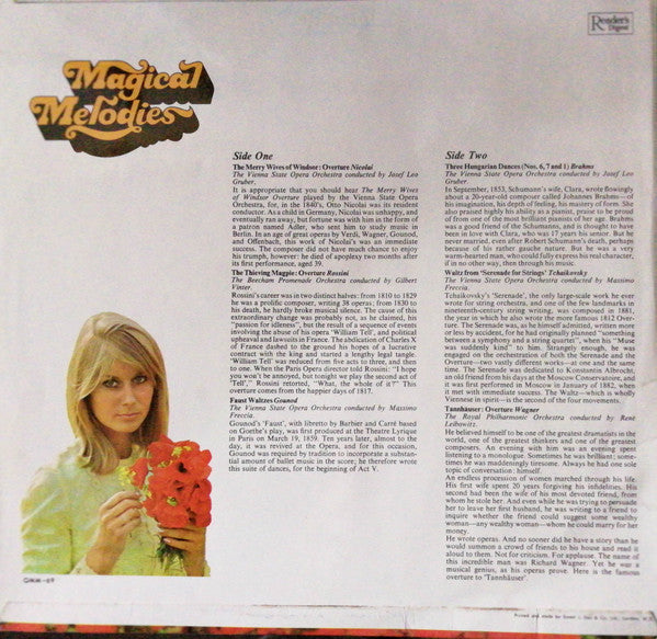 Various - Magical Melodies (LP) 43097 Vinyl LP Vinyl Goed / Hoes Goed