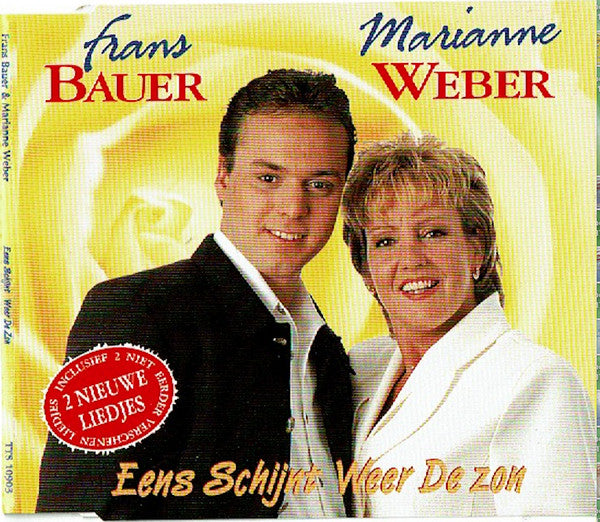 Frans Bauer & Marianne Weber - Eens Schijnt Weer De Zon (CD, Single)