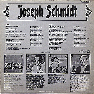 Joseph Schmidt - Joseph Schmidt Zing (LP) 46279 Vinyl LP Vinyl Goed / Hoes Goed