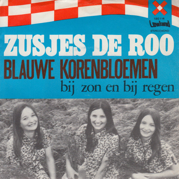 Zusjes de Roo - Blauwe Korenbloemen 42577 Vinyl Singles Vinyl Goed / Hoes Goed
