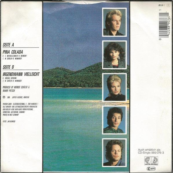 Wind - Pina Colada 40693 Vinyl Singles Vinyl Goed / Hoes Tekst