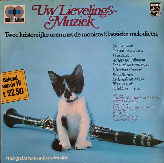 Various - Uw Lievelingsmuziek (LP) 52106 Vinyl LP Dubbel Vinyl Goed / Hoes Goed