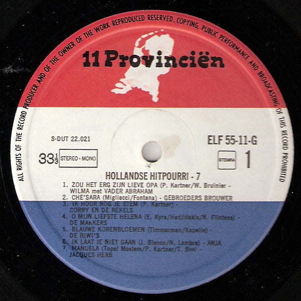Various - Dutch Hitpourri 7 (LP) 41039