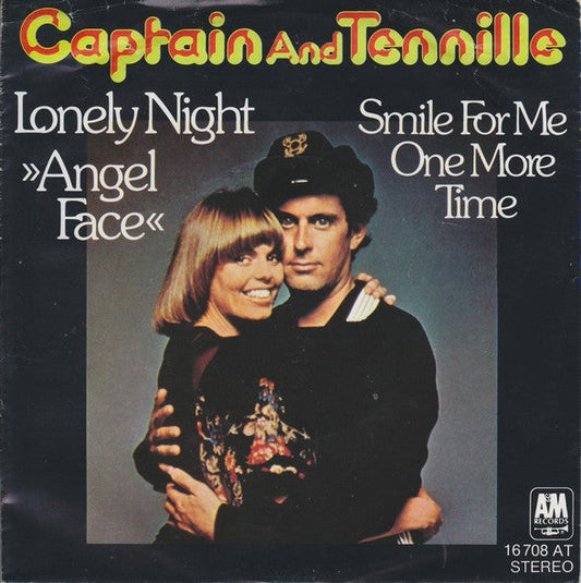 Captain And Tennille - Lonely Night »Angel Face« 31538 Vinyl Singles Vinyl Goed / Hoes Goed