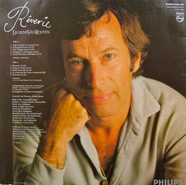 Laurens van Rooyen – Reverie (LP) 50301