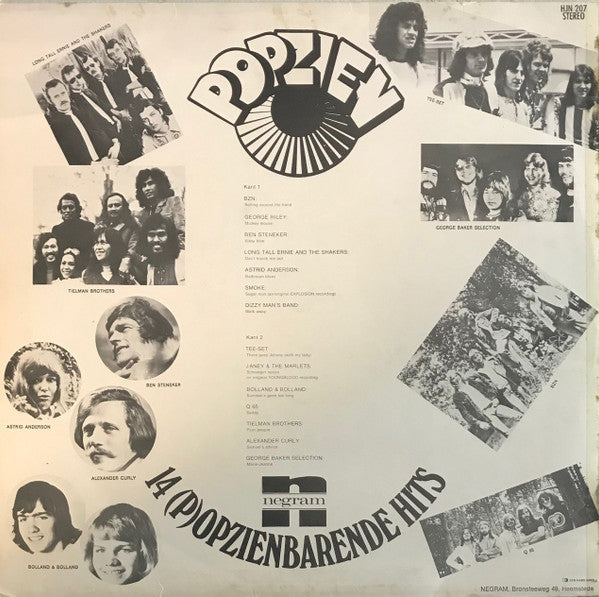 Various - Popzien - 14 (P)opzienbarende Hits (LP) 48313 Vinyl LP Vinyl Goed / Hoes Goed