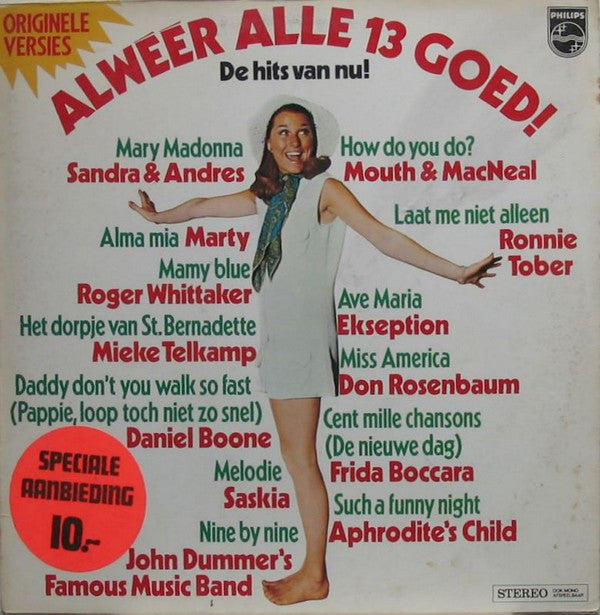 Various - Alweer Alle 13 Goed! (LP) 43996 Vinyl LP Vinyl Goed / Hoes Goed