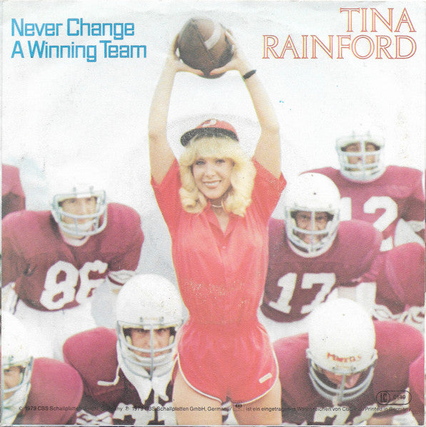 Tina Rainford - Never Change A Winning Team 33109 Vinyl Singles Vinyl Goed / Hoes Goed