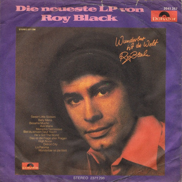 Roy Black - Mein Herz Ist Bei Dir 30595 Vinyl Singles Vinyl Goed / Hoes Goed