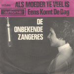 Onbekende Zangeres - Als Moeder Te Veel Is 01236 Vinyl Singles Vinyl Goed / Hoes Goed