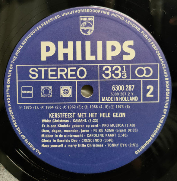 Various - Kerstfeest Met Het Hele Gezin (LP) Vinyl LP Vinyl Goed / Hoes Goed