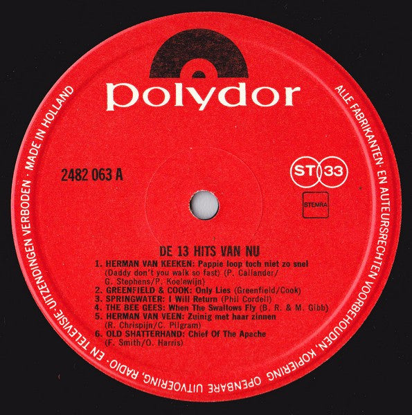 Various - Die 13 Hits von heute (LP) 42979