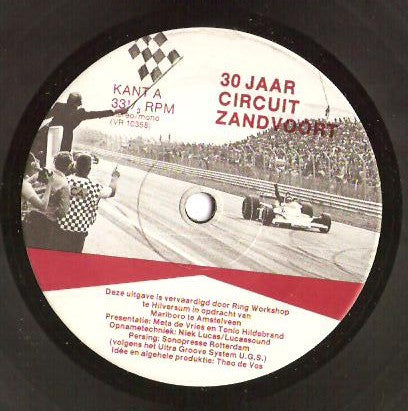 No Artist - 30 Jaar Circuit Zandvoort 39712 Vinyl Singles Vinyl Goed / Hoes Generic