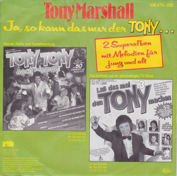 Tony Marshall - In Freudenstadt Im Schwarzwald 29584 Vinyl Singles Vinyl Goed / Hoes Goed