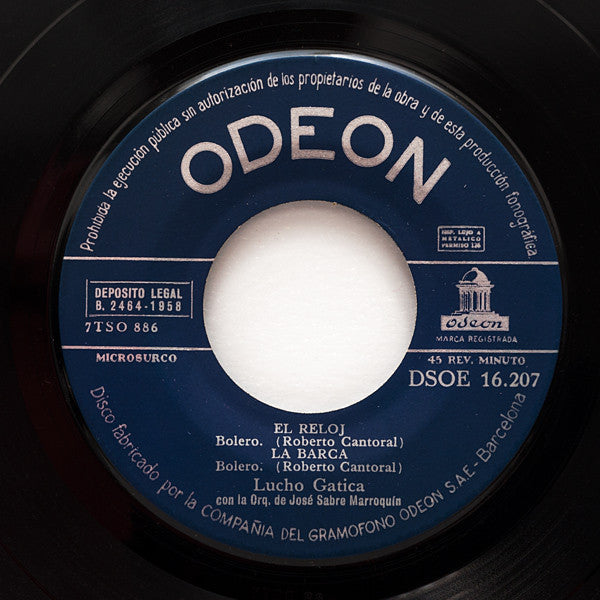 Lucho Gatica - Lucho Gatica 03858 Vinyl Singles EP Vinyl Goed / Hoes Goed