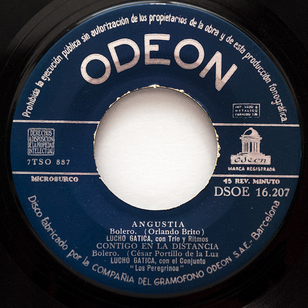 Lucho Gatica - Lucho Gatica 03858 Vinyl Singles EP Vinyl Goed / Hoes Goed