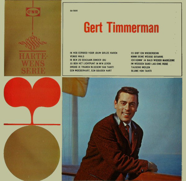 Gert Timmerman - Gert Timmerman (LP) 44382 Vinyl LP Vinyl Zeer Goed / Hoesje Goed "VINYLSINGLES.NL"
