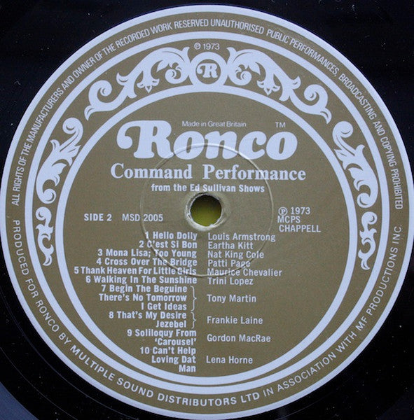 Various - Command Performance (LP) 46244