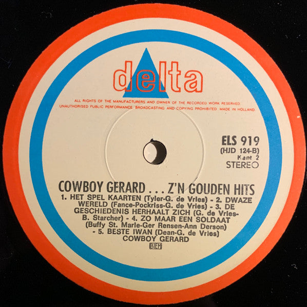 Cowboy Gerard - His Golden Hits (LP) 48758