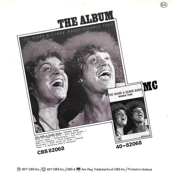 Mark & Clark Band - When It Comes To Love 14594 Vinyl Singles Vinyl Goed / Hoes Goed
