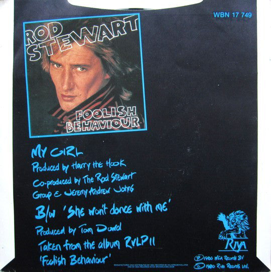 Rod Stewart - My Girl 30012 Vinyl Singles Vinyl Goed / Hoes Goed