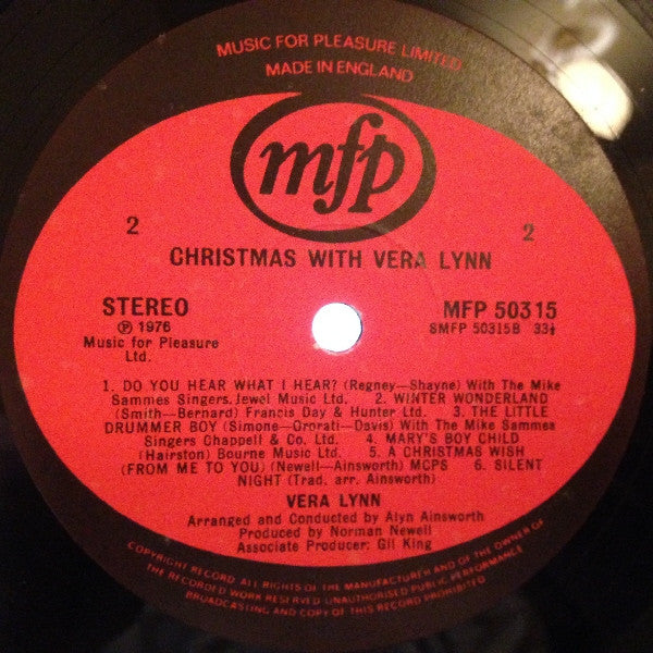 Vera Lynn - Christmas With Vera Lynn (LP) 49441 Vinyl LP Vinyl Goed / Hoes Goed