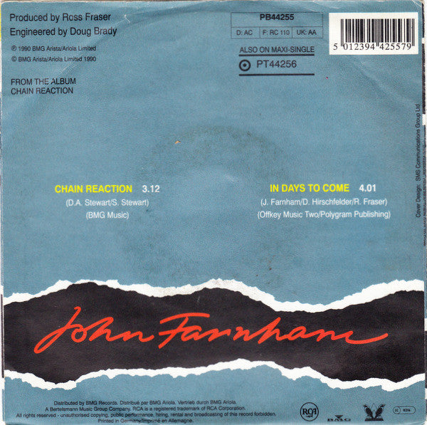 John Farnham – Chain Reaction – In Days To Come 20264