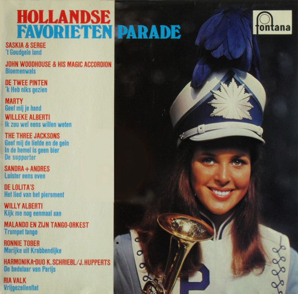 Various - Hollandse Favorieten Parade (LP) Vinyl LP Vinyl Goed / Hoes Goed