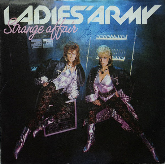 Ladies' Army - Strange Affair 02921 Vinyl Singles Vinyl Goed / Hoes Goed