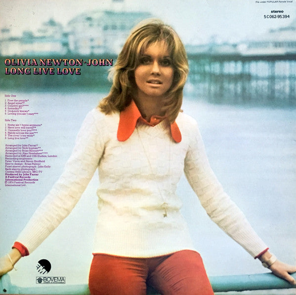 Olivia Newton-John - Long Live Love (LP) 44970 Vinyl LP Vinyl Goed / Hoes Goed