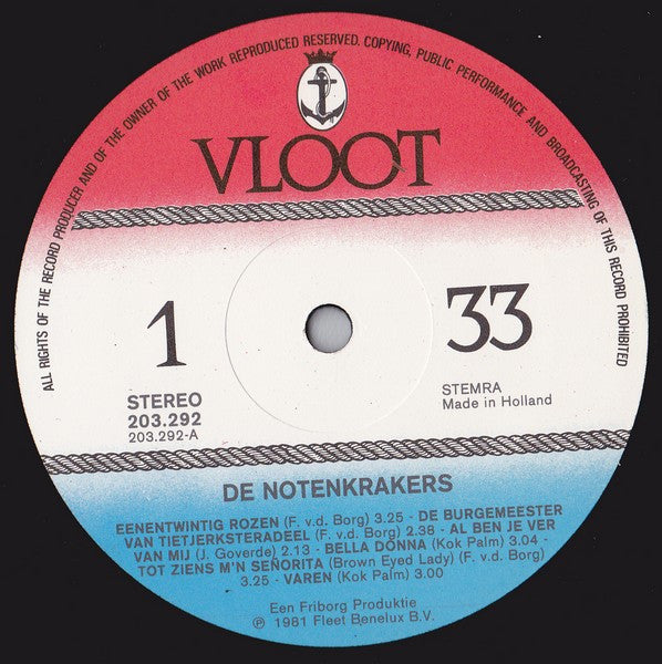 Notenkrakers - De Notenkrakers (LP) 45443 Vinyl LP Vinyl Goed / Hoes Goed