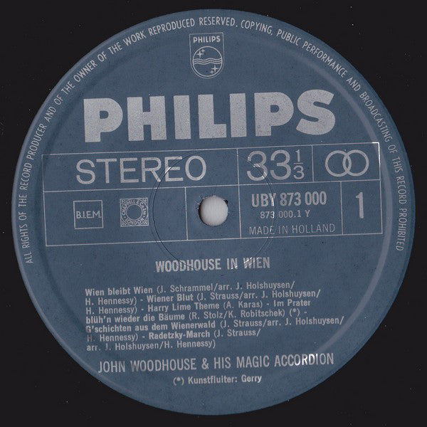 John Woodhouse - Woodhouse In Wien (LP) 41134