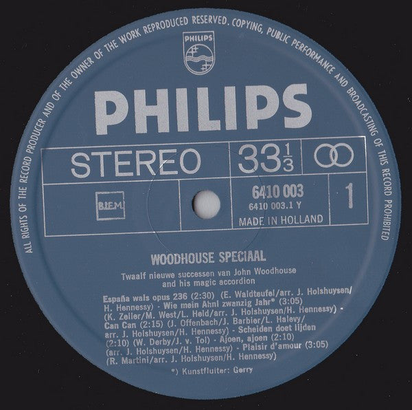 John Woodhouse – Woodhouse Special (LP) 43441