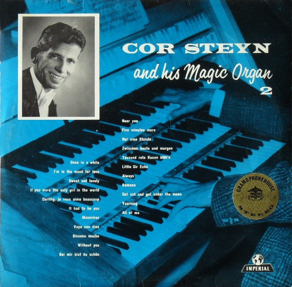 Cor Steyn - Cor Steyn And His Magic Organ 2 (10") 50528 Vinyl LP 10" Vinyl Goed / Hoes Goed
