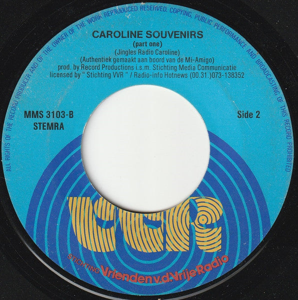Unknown Artist- Caroline Souvenirs 15897 Vinyl Singles Vinyl Goed / Hoes Goed