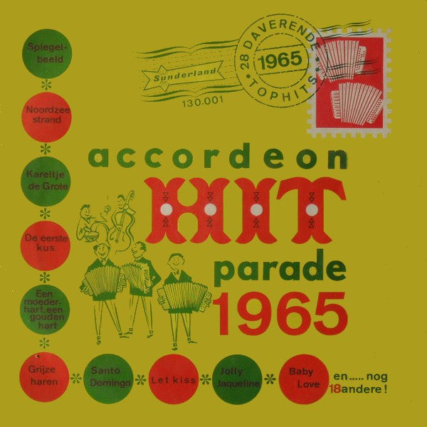 Unknown Artist - Accordeon-Hit-Parade-1965 (LP) 41026 Vinyl LP Vinyl Goed / Hoes Goed
