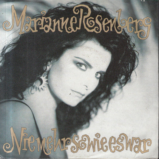 Marianne Rosenberg - Nie Mehr So Wie Es War 09496 Vinyl Singles Vinyl Goed / Hoes Goed