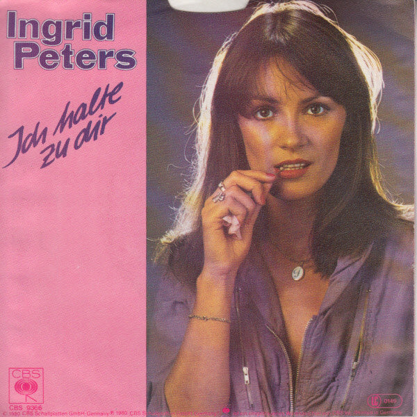 Ingrid Peters - Ich Halte Zu Dir 17353 11997 Vinyl Singles Vinyl Goed / Hoes Goed