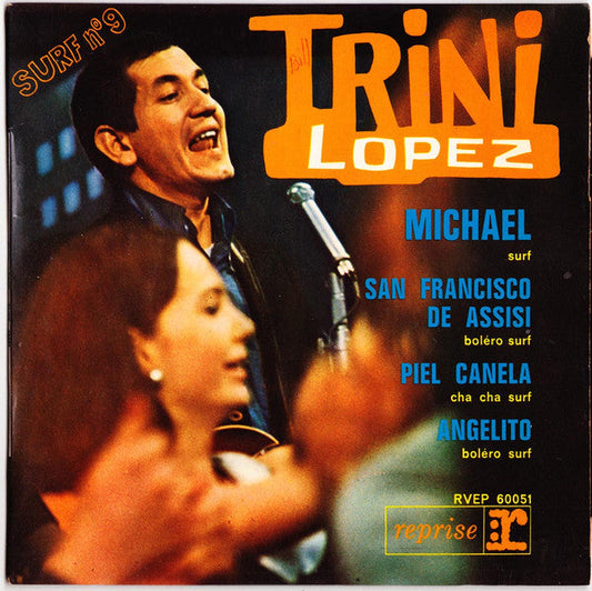 Trini Lopez - Surf N° 9 37638 Vinyl Singles EP Vinyl Goed / Hoes Goed