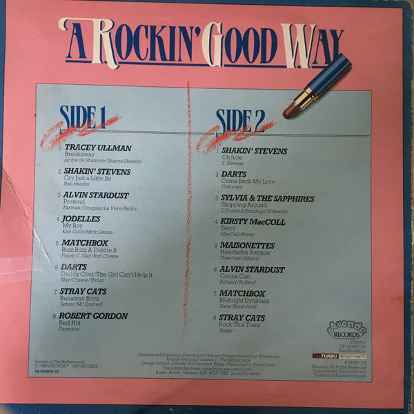Various - A Rockin' Good Way (LP) 51250 Vinyl LP Vinyl Goed / Hoes Goed