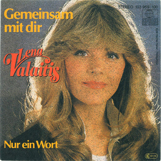 Lena Valaitis - Gemeinsam Mit Dir 40969 Vinyl Singles Vinyl Goed / Hoes Goed