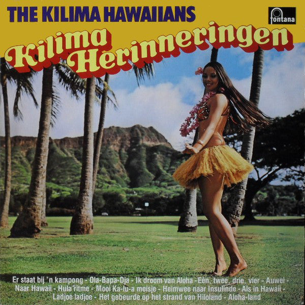 Kilima Hawaiians - Kilima Herinneringen (LP) 43354 Vinyl LP Vinyl Goed / Hoes Goed