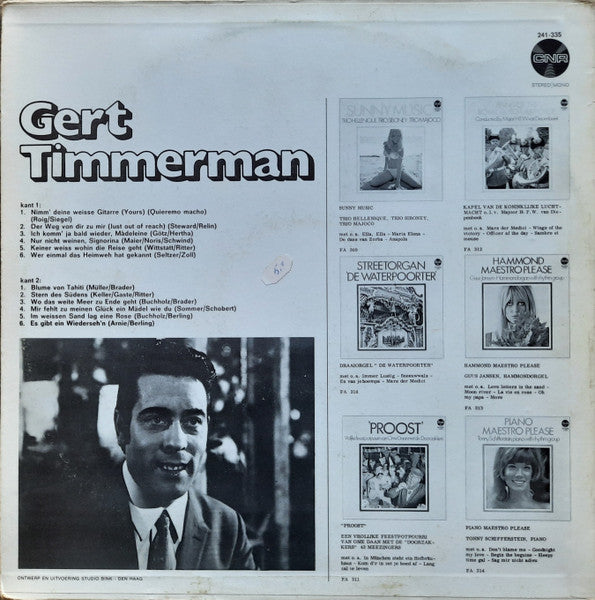 Gert Timmerman - Gert Timmerman (LP) Vinyl LP Vinyl Zeer Goed / Hoesje Goed "VINYLSINGLES.NL"