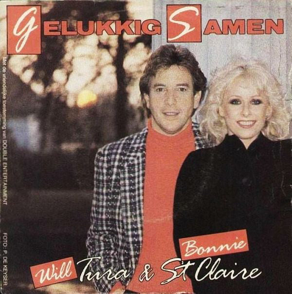 Will Tura & Bonnie St. Claire - Gelukkig Samen 08128 Vinyl Singles Vinyl Goed / Hoes Goed