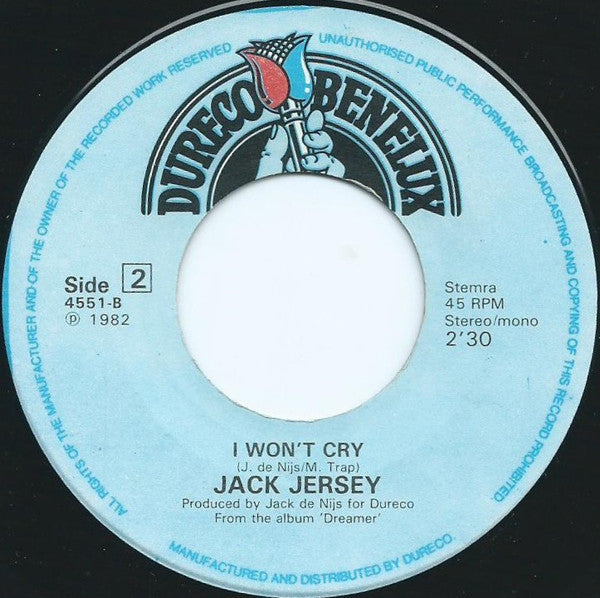 Jack Jersey - Puerto De Llansa 10193 Vinyl Singles Vinyl Goed / Hoes Goed