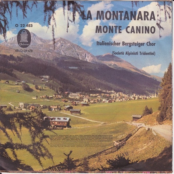 Italienischer Bergsteiger Chor - La Montanara 18312 Vinyl Singles Vinyl Goed / Hoes Goed
