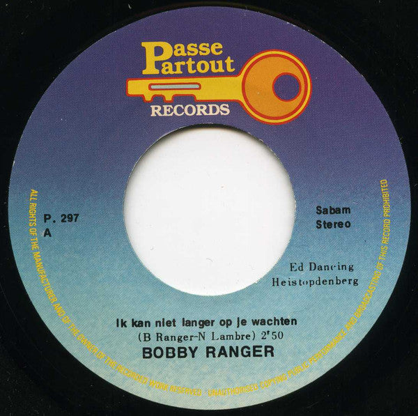 Bobby Ranger - I Can't Wait For You Any Longer 15097