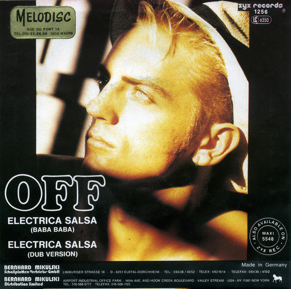 Off - Electrica Salsa (Baba Baba) 21442 Vinyl Singles Vinyl Goed / Hoes Goed