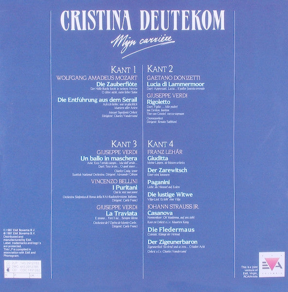 Cristina Deutekom – Meine Karriere (LP) 41182